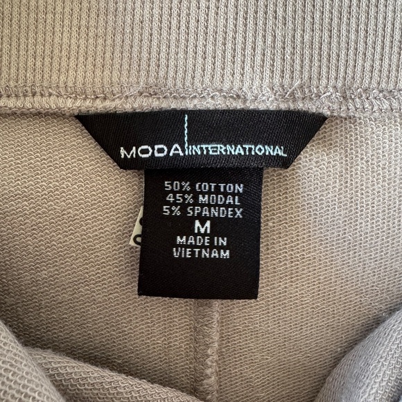 Moda International Strapless Tube-Top Knee Dress Beige Medium Pockets Festival - Picture 7 of 14